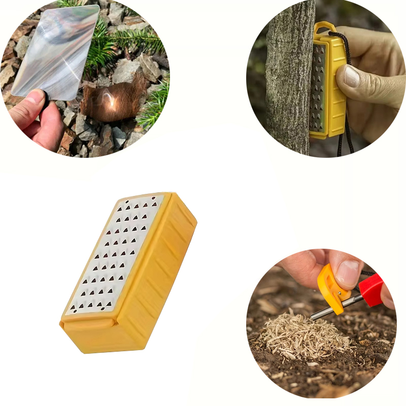 Outdoor Magnifying Glass Card  - Fire Starting Kit review and price