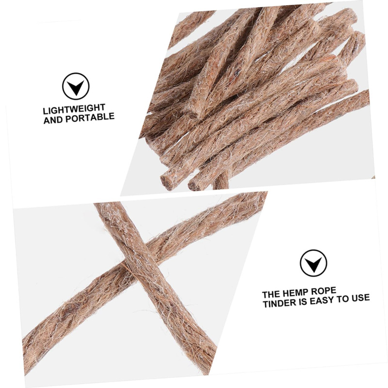 12/24Pcs Survival Wick Hemp Co - Fire Starting Kit review and price