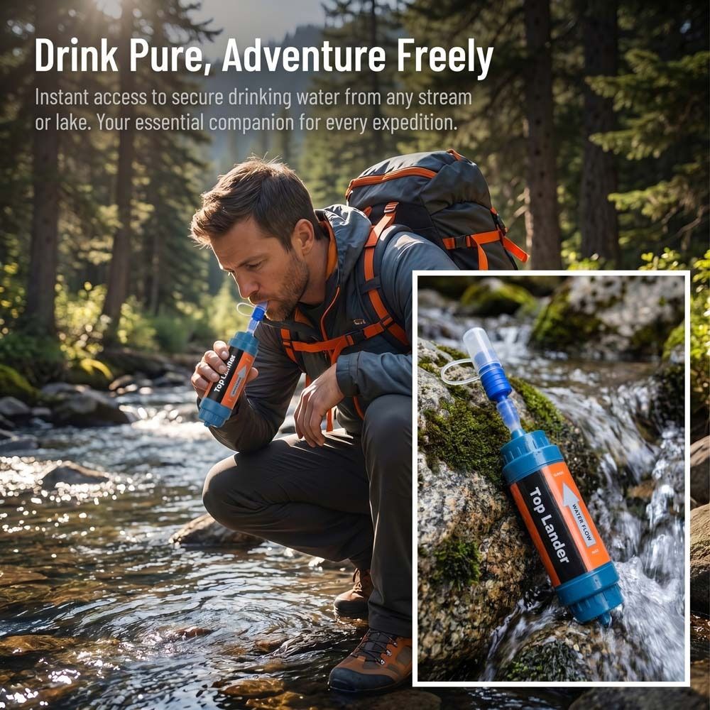 Mini Mini Water Filter Straw S - Water Purification Straw review and price