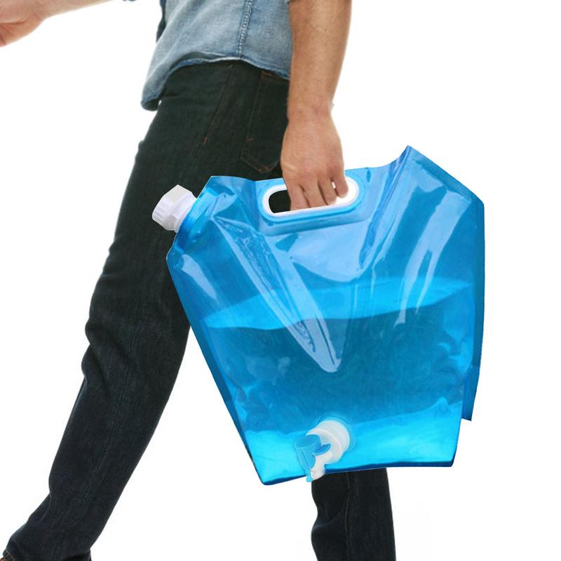 Camping Water Bag With Faucet  - Water Bag Collapsible review and price