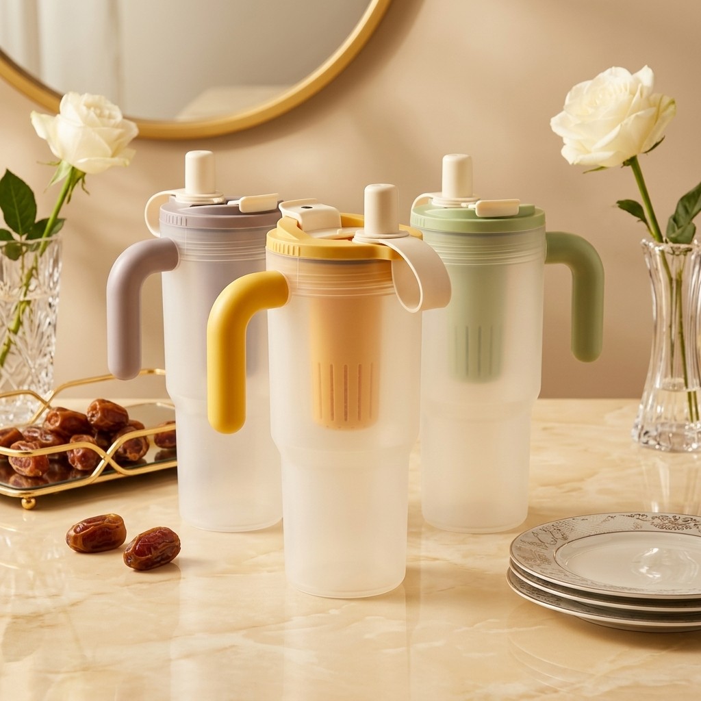 850ml Plastic Water Bottle Tum - Water Purification Straw review and price
