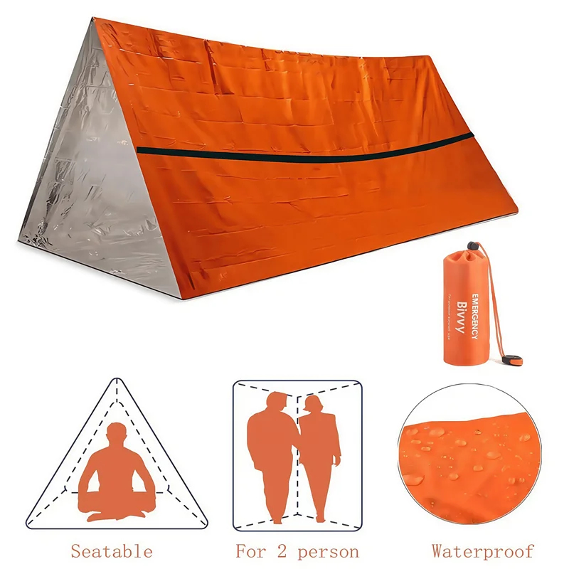 2 Person Emergency Survival Sh - Emergency Mylar Tent review and price
