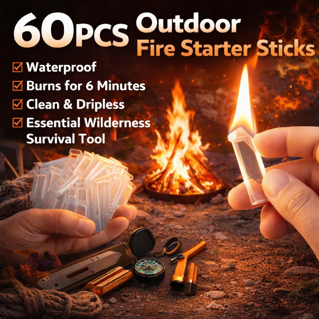 60PCS Waterproof Fire Starter  - Fire Starting Kit review and price