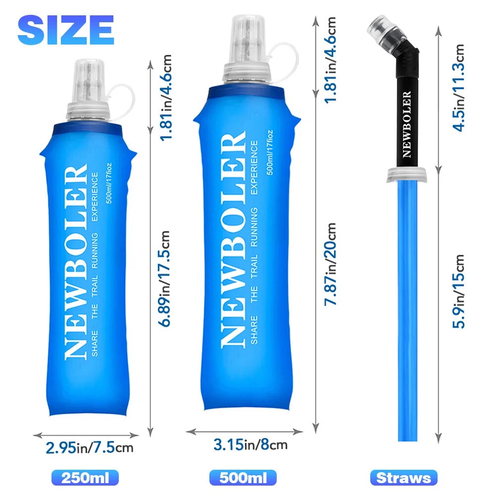 NEWBOLER 250ml 500ml Water Bot - Water Bag Collapsible review and price